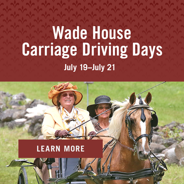 Wade House Carriage Driving Days, Get you Tickets!